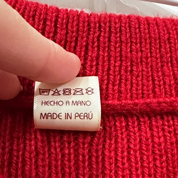 Albinas Alpaca Wool Cardigan with Button Details - Picture 3 of 5